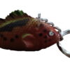 Porta-chaves peixe, vermelho